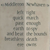David Fine's poem on the Milestone at Fridem Bends